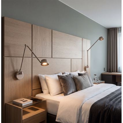 LED stmievateľné nástenné svietidlo SAVINA LED/9W/230V béžové