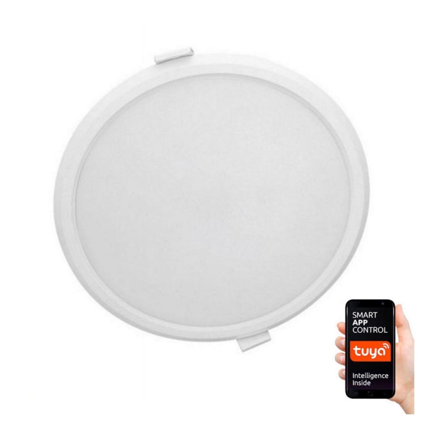 LED Stmievateľné podhľadové svietidlo ALGINE LED/12W/230V Wi-Fi Tuya okrúhly