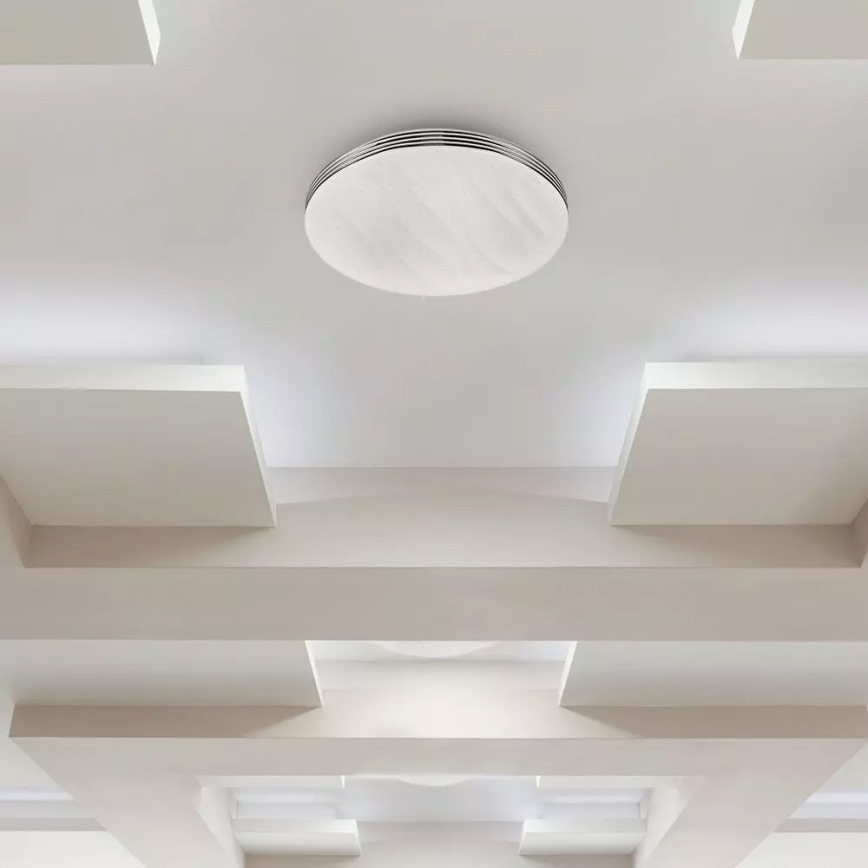 LED Stmievateľné stropné svietidlo 1xLED/40W/230V pr. 40 cm + diaľkové ovládanie