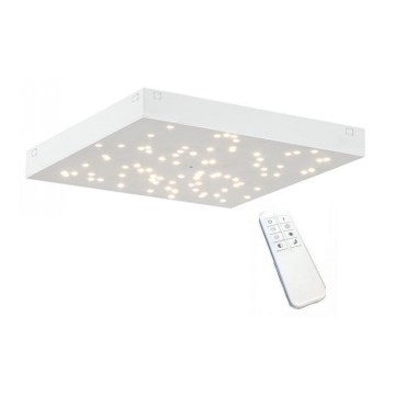 LED Stmievateľné stropné svietidlo 1xLED/8W/230V 30x30 cm + diaľkové ovládanie
