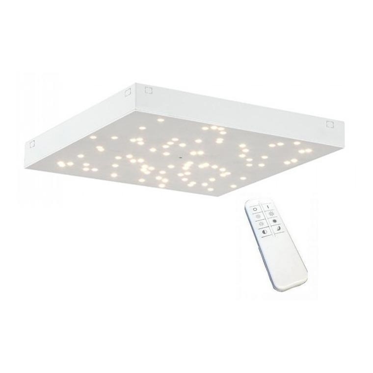 LED Stmievateľné stropné svietidlo 1xLED/8W/230V 30x30 cm + diaľkové ovládanie