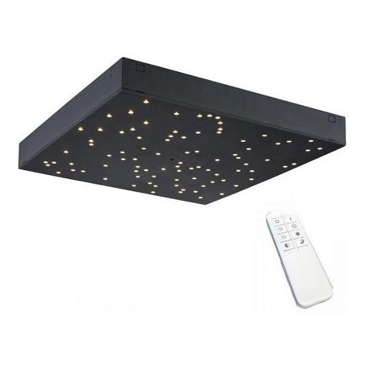 LED Stmievateľné stropné svietidlo 1xLED/8W/230V 30x30 cm + diaľkové ovládanie