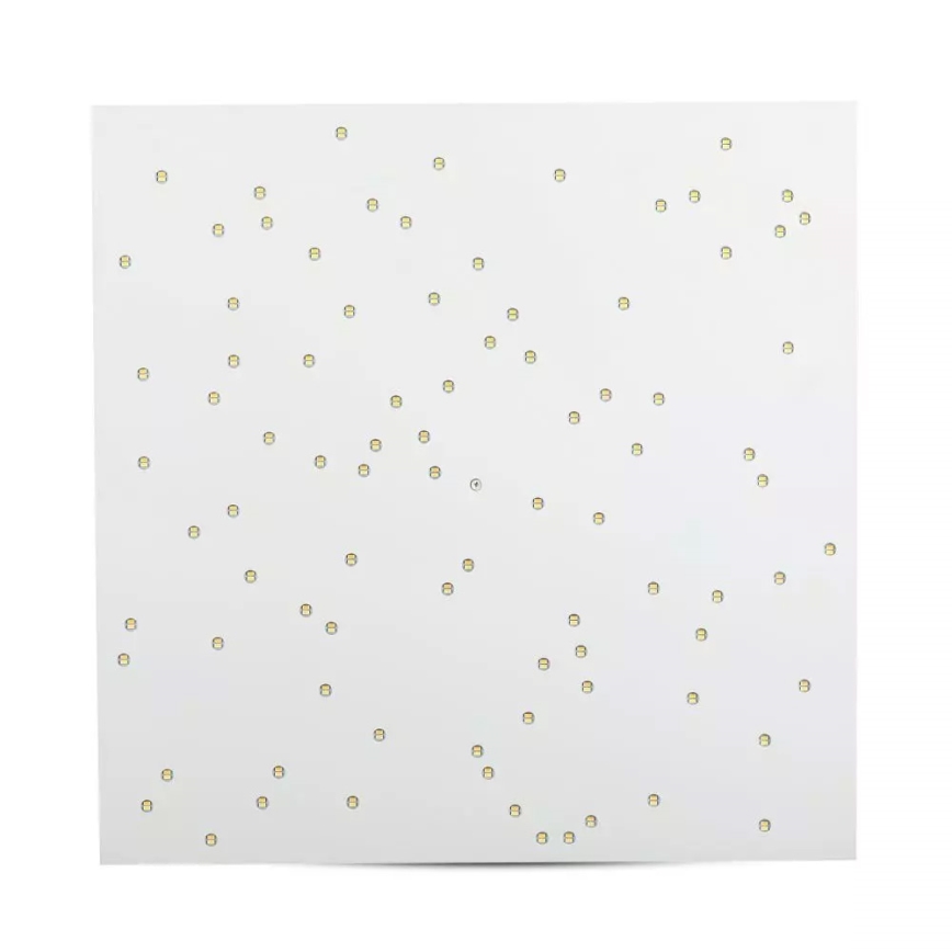 LED Stmievateľné stropné svietidlo 1xLED/8W/230V 30x30 cm + diaľkové ovládanie