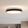 LED Stmievateľné stropné svietidlo CALA LED/48W/230V 3000-6500K čierna/zlatá + diaľkové ovládanie