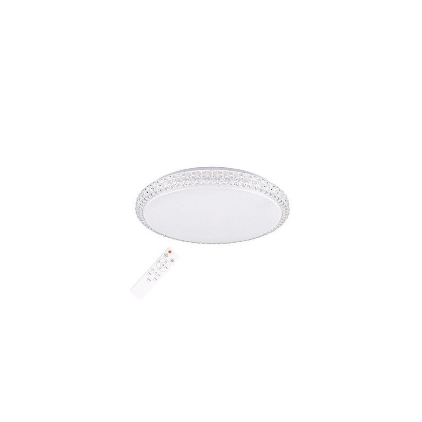 LED Stmievateľné stropné svietidlo CRUZ s diaľkovým ovládačom 1xLED/66W/230V 3300lm