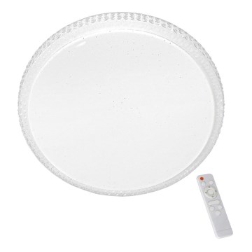 LED stmievateľné stropné svietidlo CRUZ s diaľkovým ovládačom LED/66W/230V 3300lm