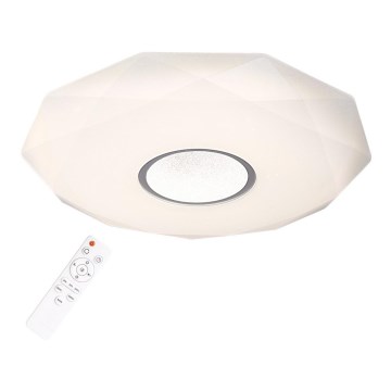 LED Stmievateľné stropné svietidlo DIAMOND LED/120W/230V 3000-6500K + diaľkové ovládanie