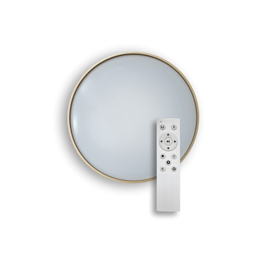 LED Stmievateľné stropné svietidlo DRINA LED/36W/230V 2700-6500K pr. 50 cm + diaľkové ovládanie