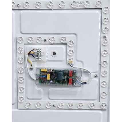 LED Stmievateľné stropné svietidlo EBRO LED/36W/230V 2700-6500K pr. 50 cm + diaľkové ovládanie