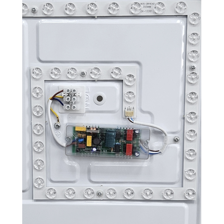 LED Stmievateľné stropné svietidlo EBRO LED/36W/230V 2700-6500K pr. 50 cm + diaľkové ovládanie
