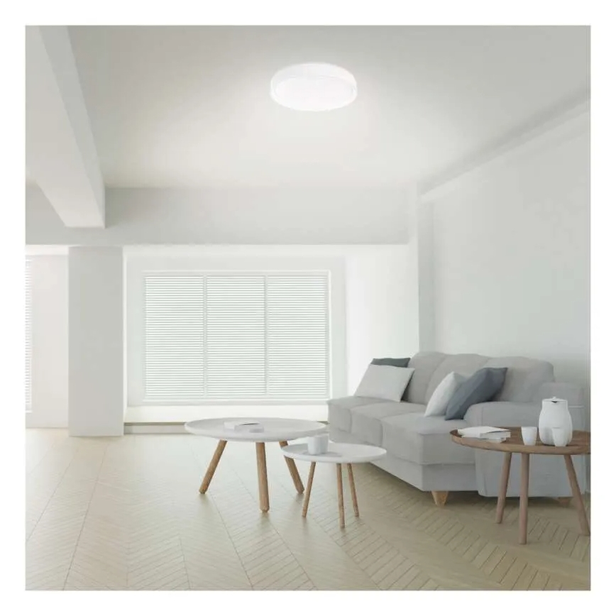 LED Stmievateľné stropné svietidlo GoSmart LED/45W/230V pr. 50 cm 2700-6500K Wi-Fi Tuya + diaľkové ovládanie