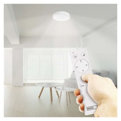 LED Stmievateľné stropné svietidlo GoSmart LED/45W/230V pr. 50 cm 2700-6500K Wi-Fi Tuya + diaľkové ovládanie