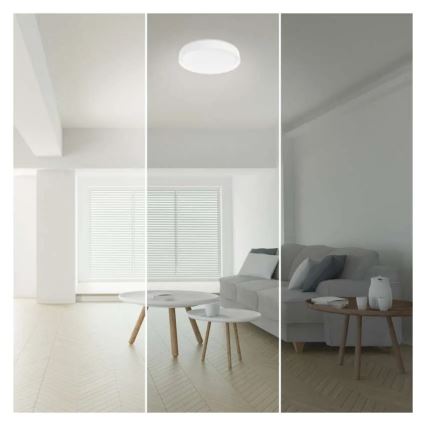 LED Stmievateľné stropné svietidlo GoSmart LED/45W/230V pr. 50 cm 2700-6500K Wi-Fi Tuya + diaľkové ovládanie