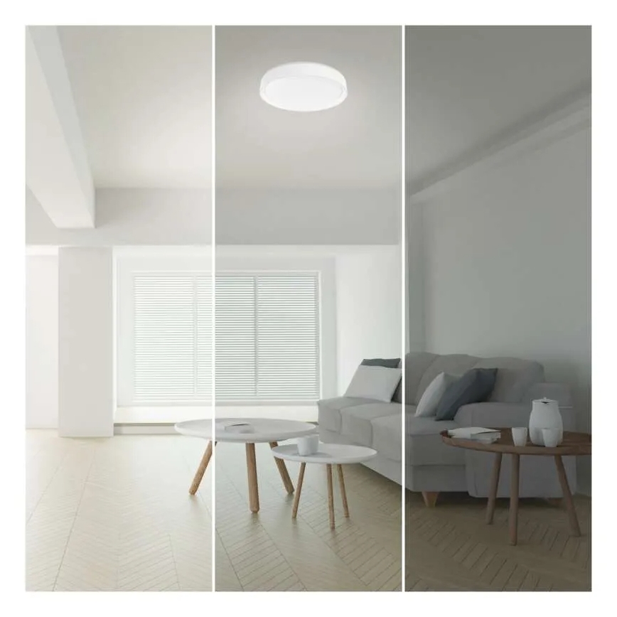 LED Stmievateľné stropné svietidlo GoSmart LED/45W/230V pr. 50 cm 2700-6500K Wi-Fi Tuya + diaľkové ovládanie