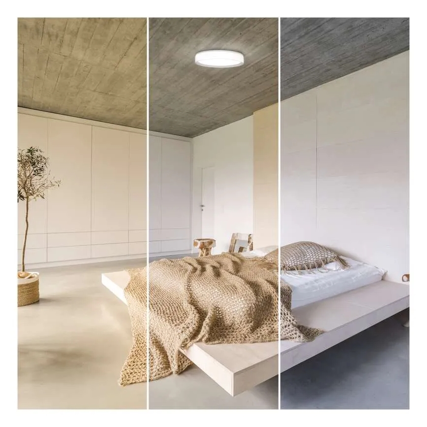 LED Stmievateľné stropné svietidlo GoSmart LED/45W/230V pr. 50 cm 2700-6500K Wi-Fi Tuya + diaľkové ovládanie