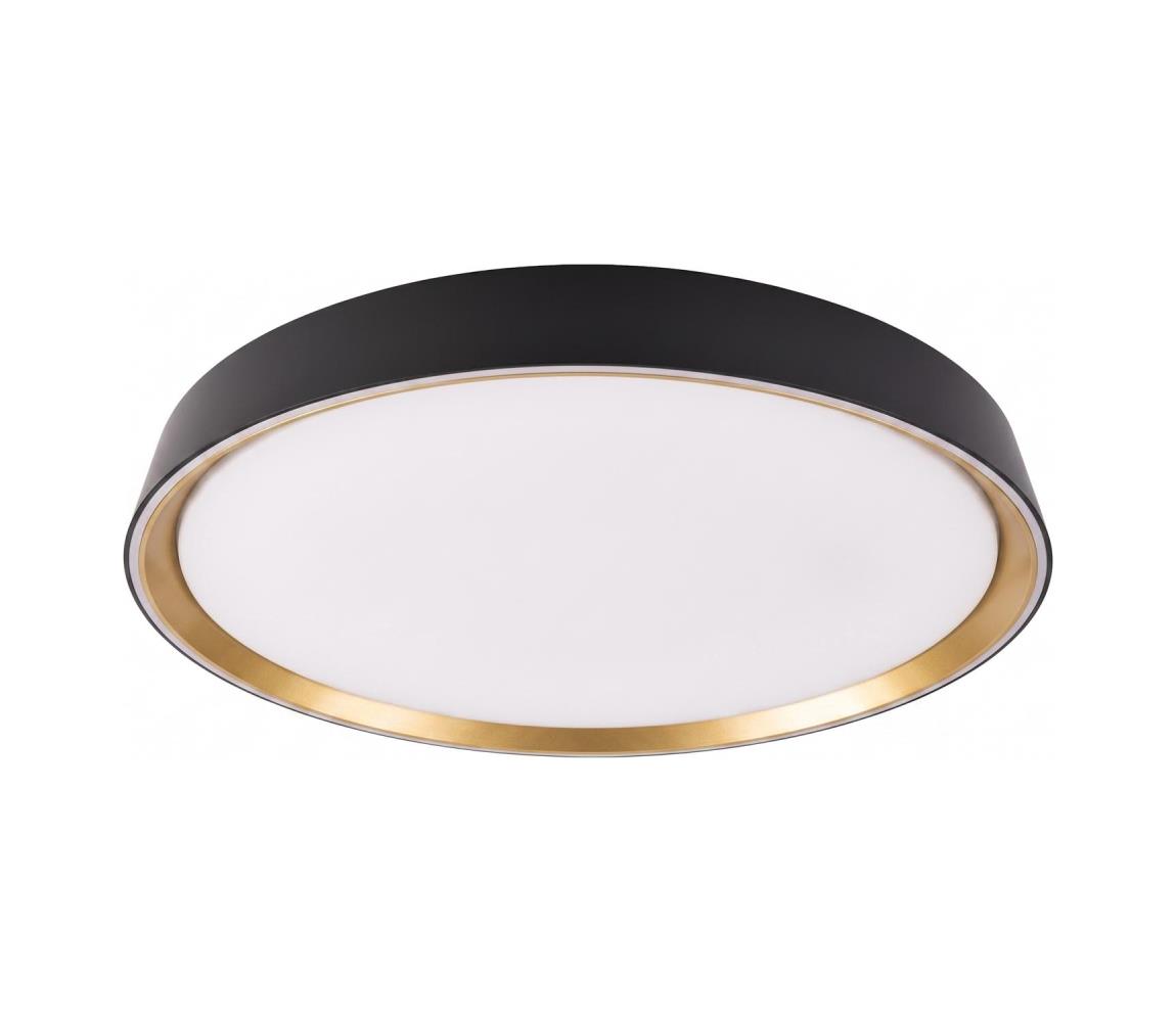 LED stmievateľné stropné svietidlo ILVI LED/45W/230V 2700-6500K pr. 50 cm čierna/béžová+DO ZM5117