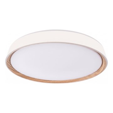 LED stmievateľné stropné svietidlo ILVI LED/45W/230V 2700-6500K priem. 50 cm biela/béžová + diaľkové ovládanie