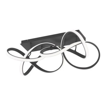 LED stmievateľné stropné svietidlo INDIGO LED/64W/230V čierne