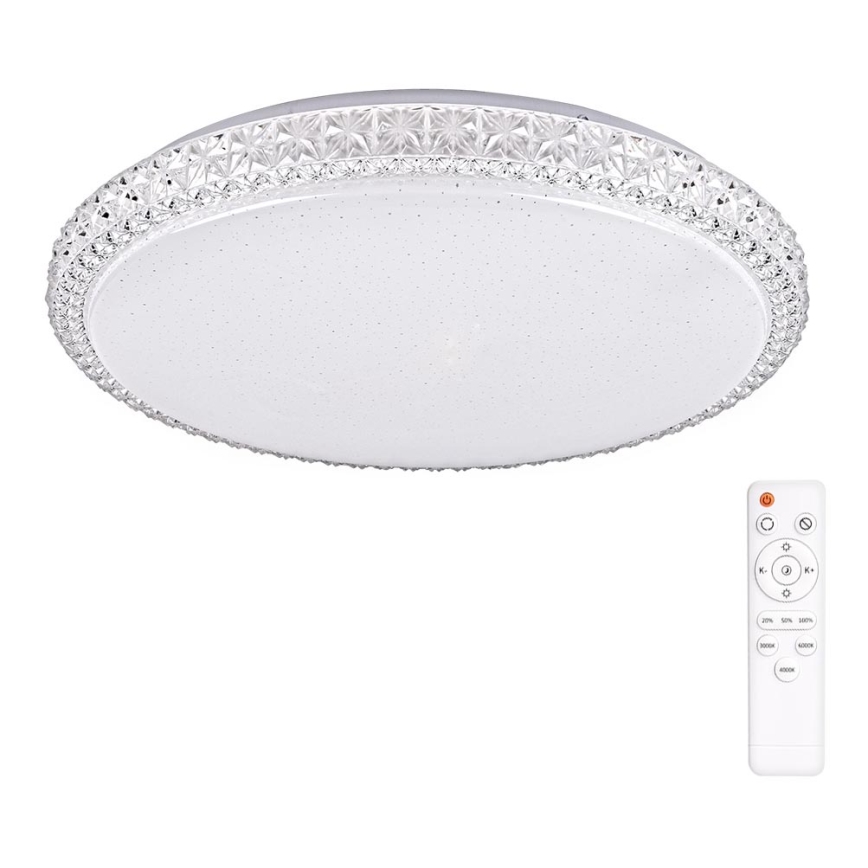 LED Stmievateľné stropné svietidlo IRINA LED/48W/230V s diaľkovým ovládačom