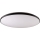 LED stmievateľné stropné svietidlo KERN LED/100W/230V 3000/4000/6000K pr. 100 cm čierna + s diaľkovým ovládačom