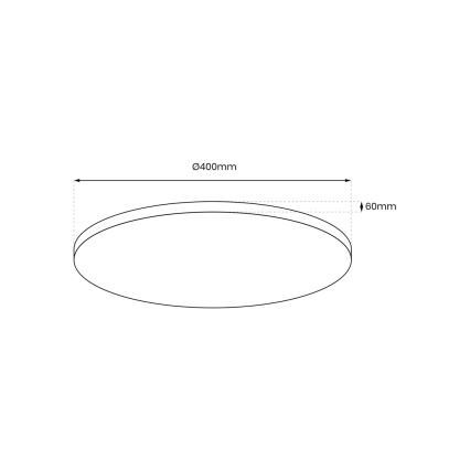 LED Stmievateľné stropné svietidlo LAYLA LED/33W/230V 3000/4000/6000K zlatá + diaľkové ovládanie