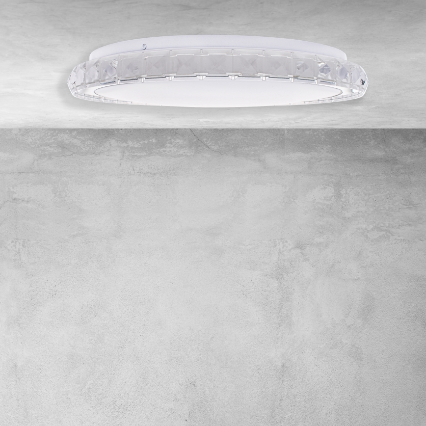 LED Stmievateľné stropné svietidlo LAYLA 1xLED/26W/230V + diaľkové ovládanie