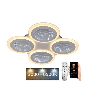 LED Stmievateľné stropné svietidlo LED/100W/230V 3000-6500K + diaľkové ovládanie