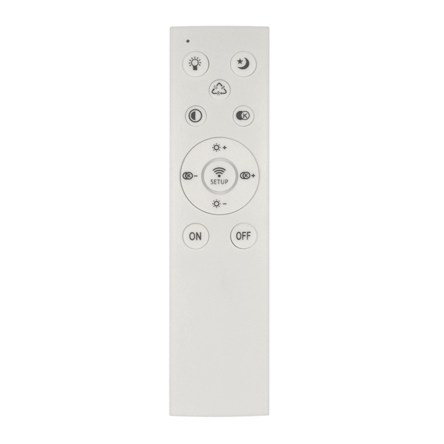 LED Stmievateľné stropné svietidlo LED/100W/230V + diaľkové ovládanie