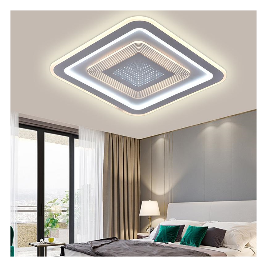 LED Stmievateľné stropné svietidlo LED/105W/230V 3000-6500K + diaľkové ovládanie