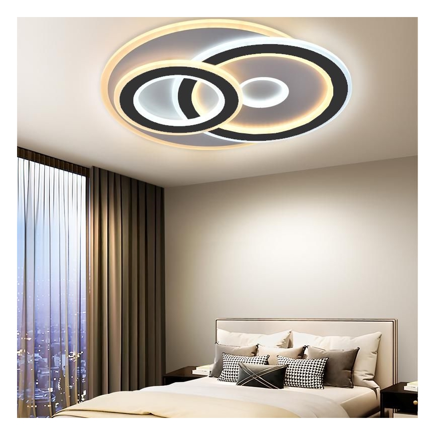 LED Stmievateľné stropné svietidlo LED/105W/230V 3000-6500K + diaľkové ovládanie