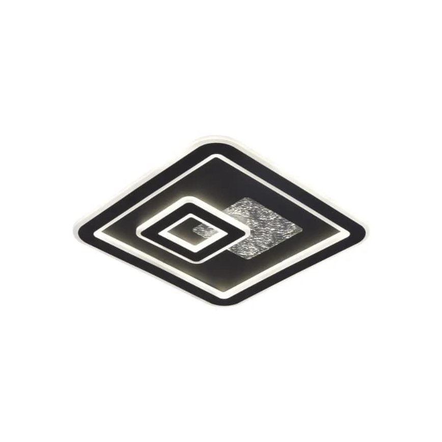 LED Stmievateľné stropné svietidlo LED/110W/230V 3000-6500K čierna + diaľkové ovládanie