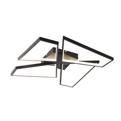LED Stmievateľné stropné svietidlo LED/115W/230V 3000-6500K čierna + diaľkové ovládanie
