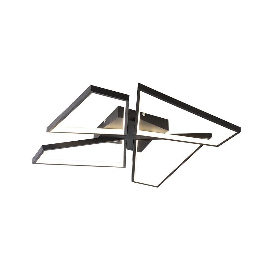 LED Stmievateľné stropné svietidlo LED/115W/230V 3000-6500K čierna + diaľkové ovládanie