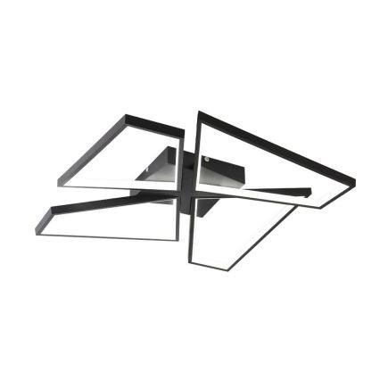 LED Stmievateľné stropné svietidlo LED/115W/230V 3000-6500K čierna + diaľkové ovládanie