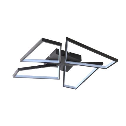 LED Stmievateľné stropné svietidlo LED/115W/230V 3000-6500K čierna + diaľkové ovládanie