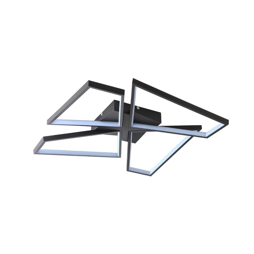 LED Stmievateľné stropné svietidlo LED/115W/230V 3000-6500K čierna + diaľkové ovládanie