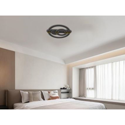LED stmievateľné stropné svietidlo LED/120W/230V 3000-6500K + diaľkové ovládanie