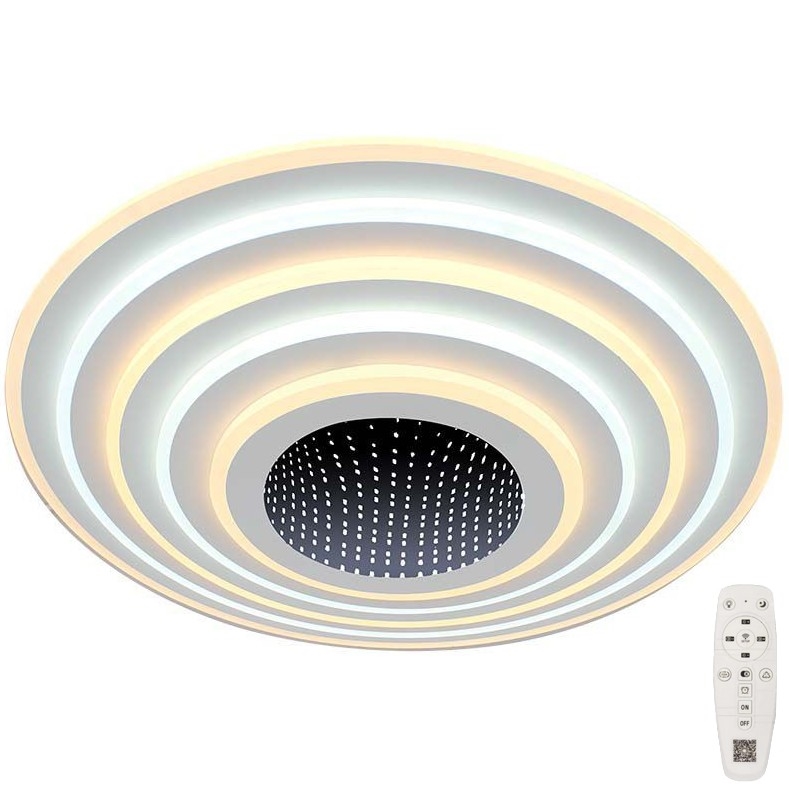 LED Stmievateľné stropné svietidlo LED/125W/230V 3000-6500K + diaľkové ovládanie