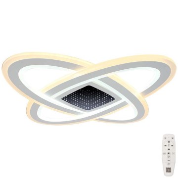 LED Stmievateľné stropné svietidlo LED/130W/230V 3000-6500K + diaľkové ovládanie