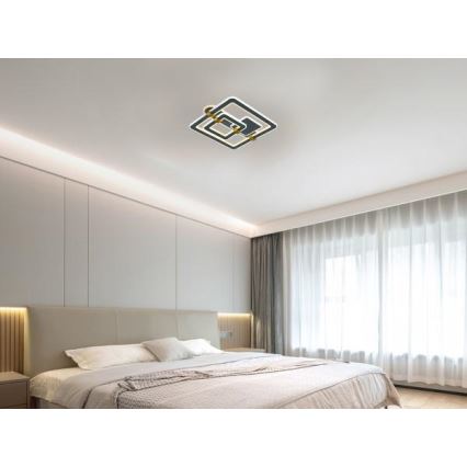 LED stmievateľné stropné svietidlo LED/140W/230V 3000-6500K + diaľkové ovládanie