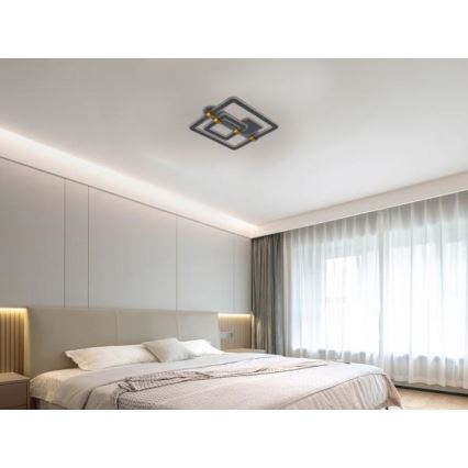 LED stmievateľné stropné svietidlo LED/140W/230V 3000-6500K + diaľkové ovládanie