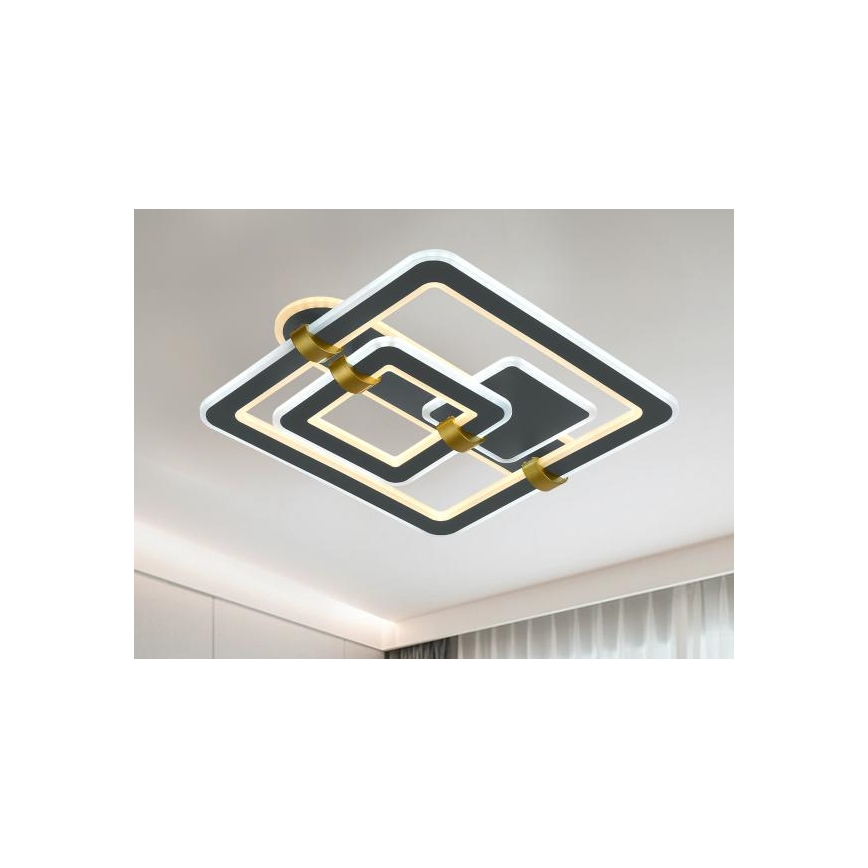 LED stmievateľné stropné svietidlo LED/140W/230V 3000-6500K + diaľkové ovládanie
