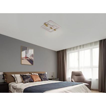 LED stmievateľné stropné svietidlo LED/140W/230V 3000-6500K + diaľkové ovládanie