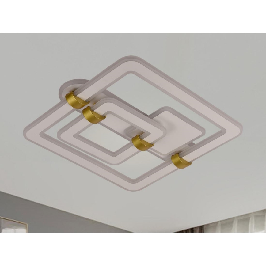 LED stmievateľné stropné svietidlo LED/140W/230V 3000-6500K + diaľkové ovládanie