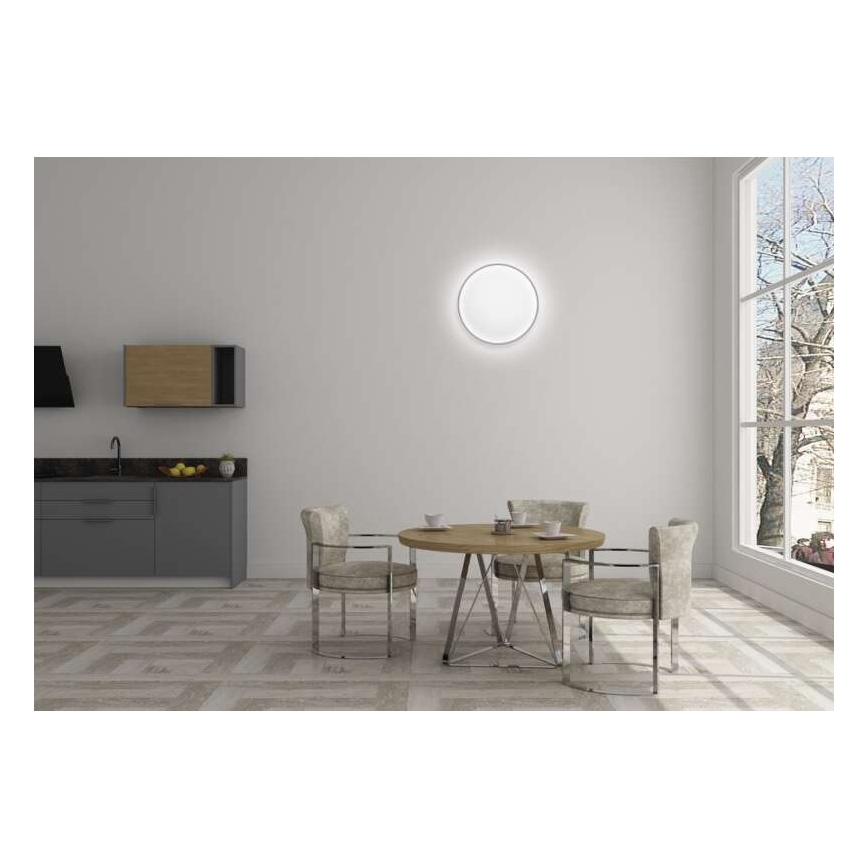 LED Stmievateľné stropné svietidlo LED/24W/230V + diaľkové ovládanie okrúhly 2700K-6500K
