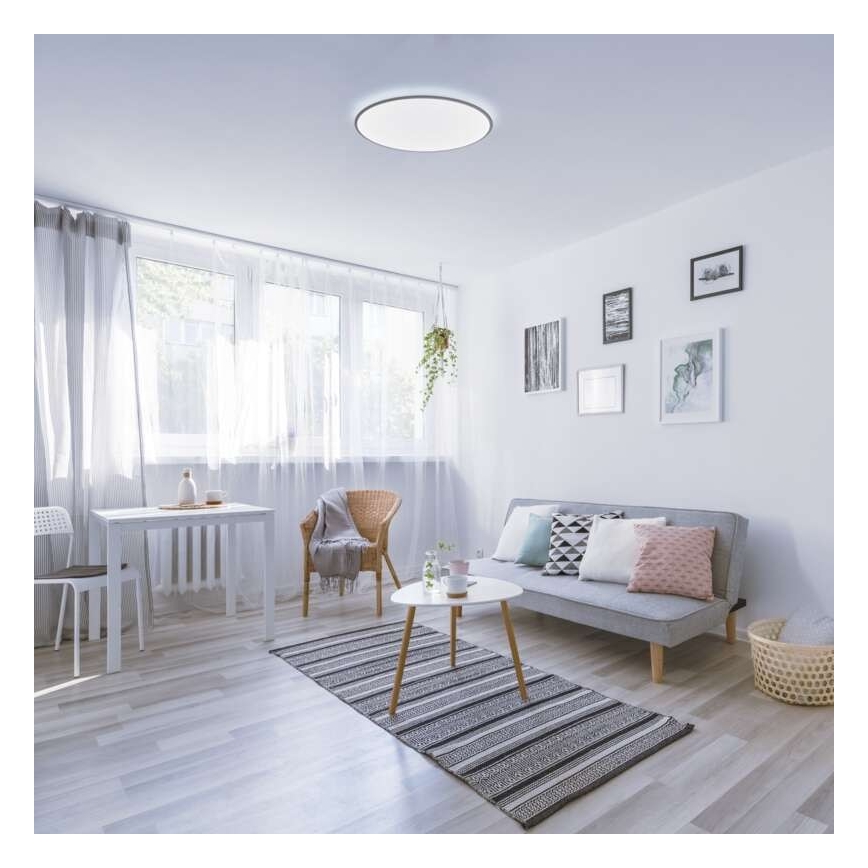 LED Stmievateľné stropné svietidlo LED/24W/230V + diaľkové ovládanie okrúhly 2700K-6500K