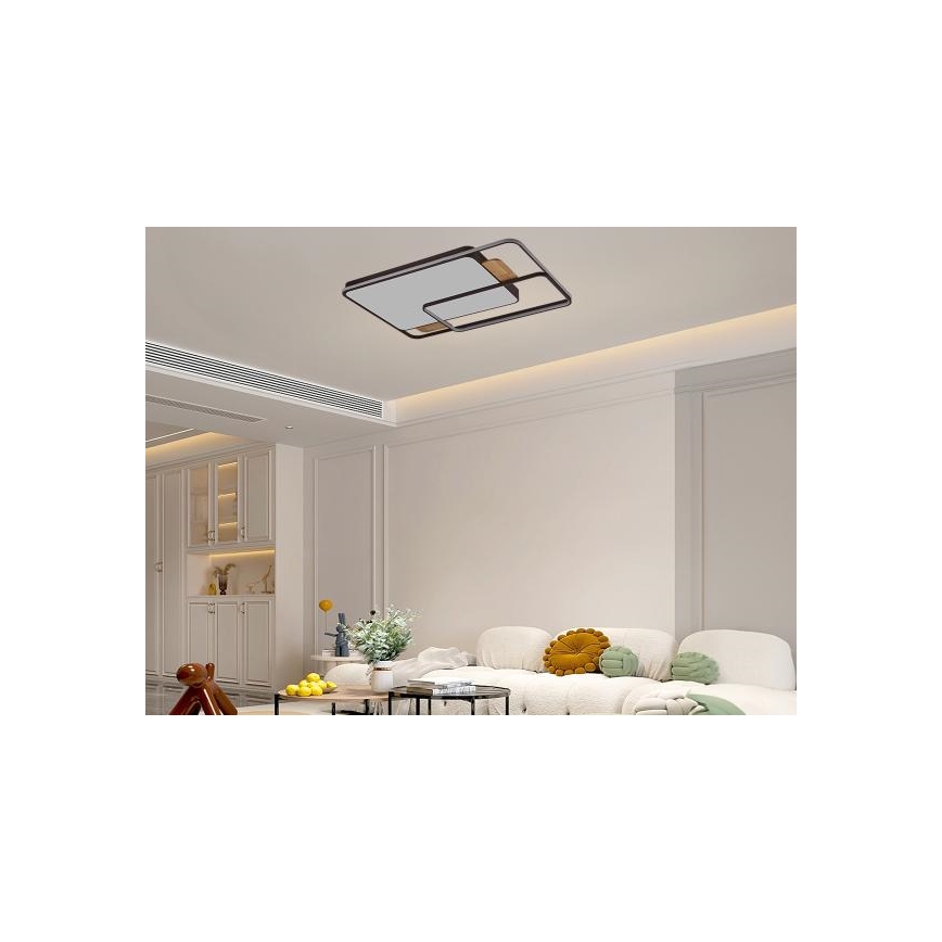 LED stmievateľné stropné svietidlo LED/280W/230V 3000-6500K + diaľkové ovládanie