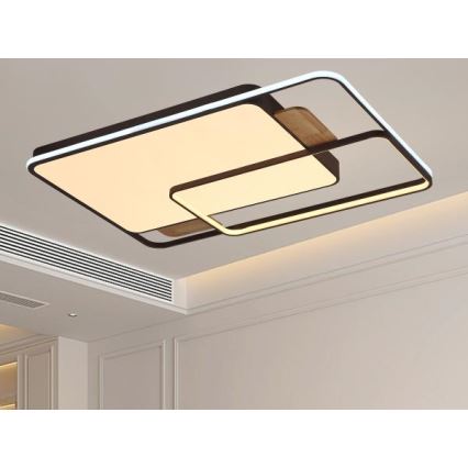 LED stmievateľné stropné svietidlo LED/280W/230V 3000-6500K + diaľkové ovládanie