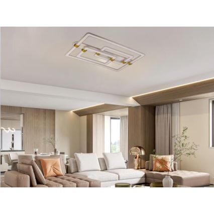 LED Stmievateľné stropné svietidlo LED/280W/230V 3000-6500K + diaľkové ovládanie