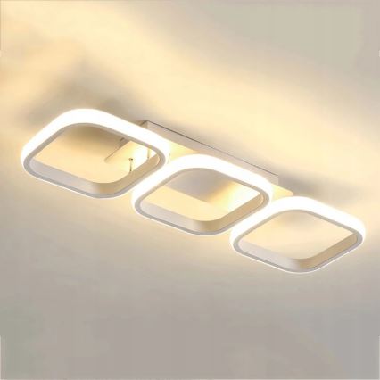 Stmievateľné LED stropné svietidlo LED/33W/230V 3000-6500K biele Wi-Fi Tuya + diaľkové ovládanie